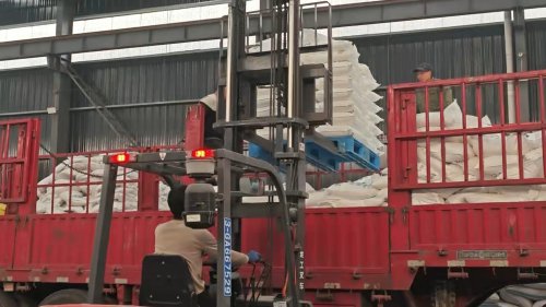 天津氢氧化铝微粉供应商产品仓库库房设备展示
