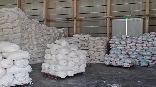 氢氧化铝微粉微粉产品装载运输车间实景