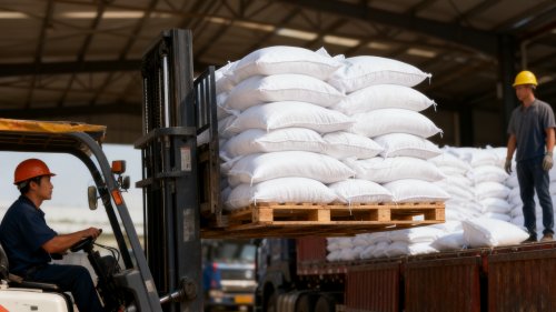 改性氢氧化铝工艺要求成品装车现场