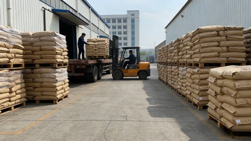 工业级氢氧化铝装车运输