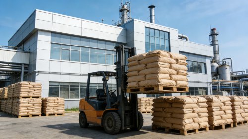 马鞍山改性氢氧化铝厂家装车作业实拍