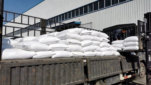 高纯氢氧化铝成品装车与仓储物流操作过程