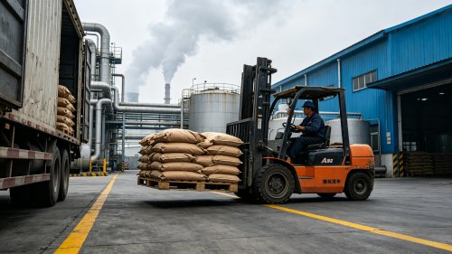 氢氧化铝超细阻燃粉工厂厂区装车中位粒径0.5至1微米硅烷表面改性用于低烟无卤电缆料阻燃填充